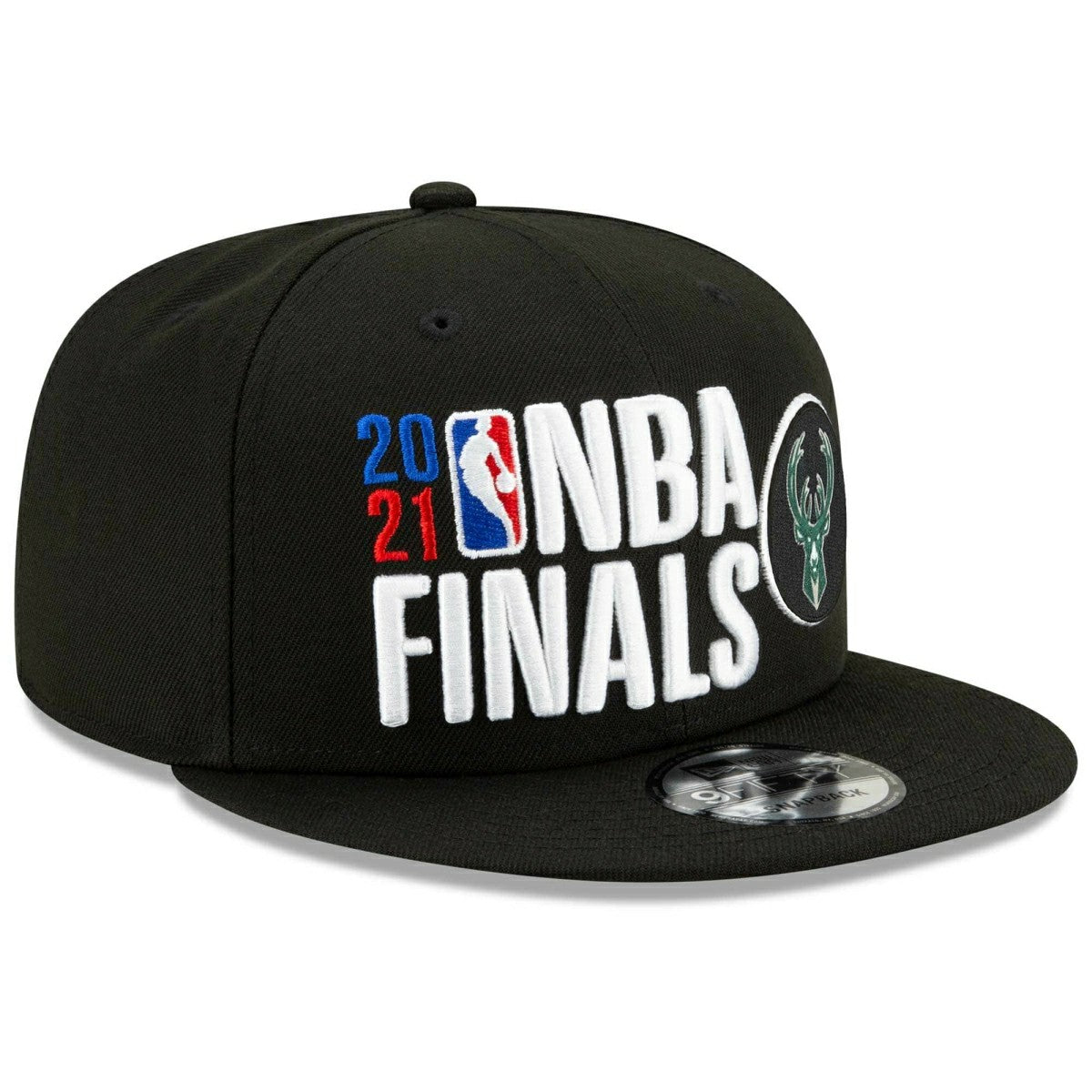 Milwaukee Bucks 2021 NBA Finals On-Court New Era 9FIFTY Snapback NBA Cap Taass sale
