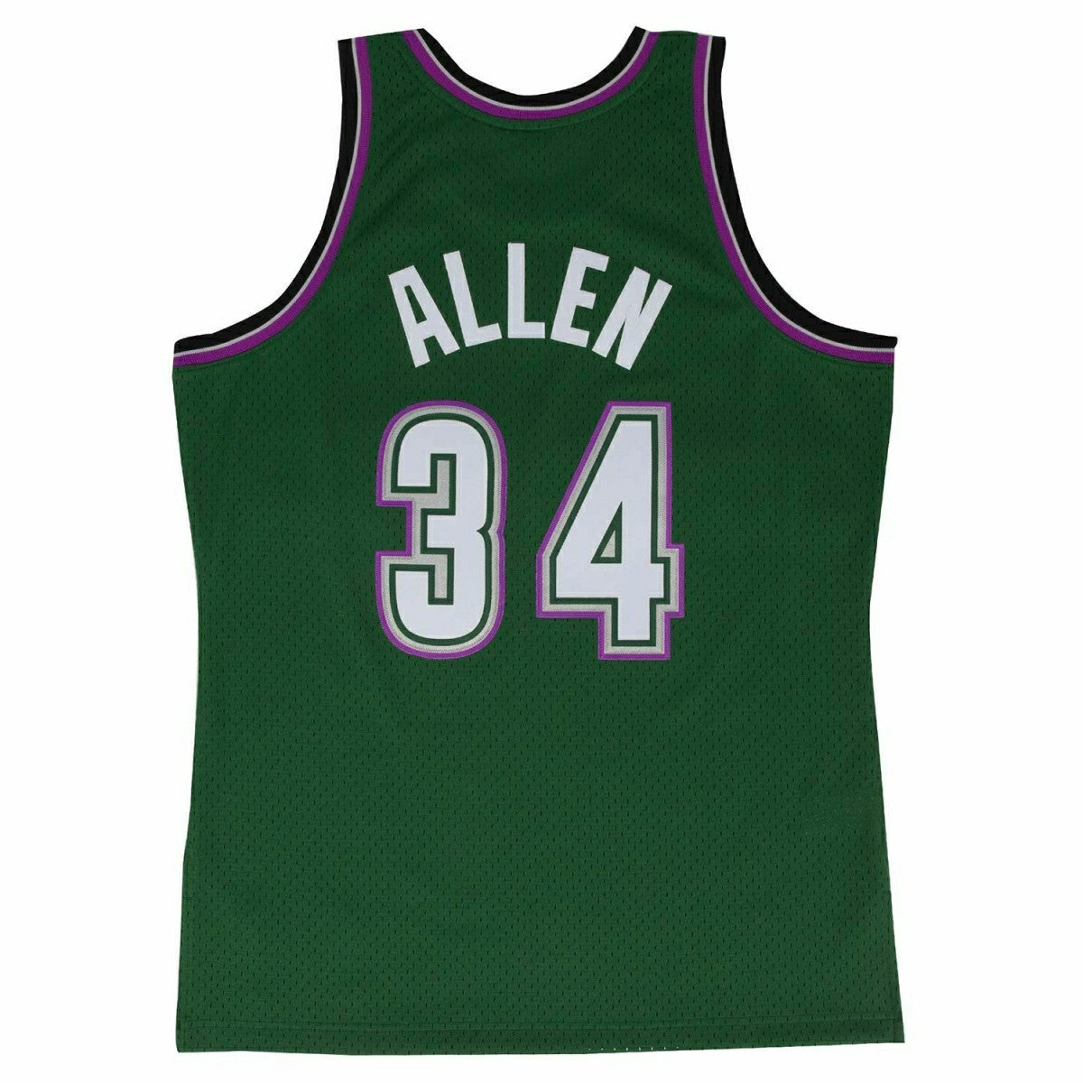 Ray Allen #34 Milwaukee Bucks 1996-97 Mitchell & Ness Swingman NBA Jersey Green Classic