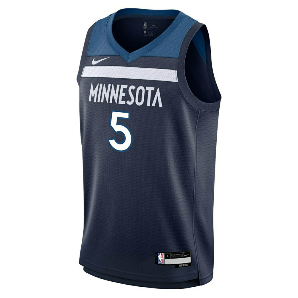 Anthony Edwards #5 Minnesota Timberwolves Swingman NBA Jersey Navy (YOUTH) Taass sale