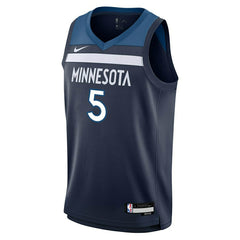 Anthony Edwards #5 Minnesota Timberwolves Swingman NBA Jersey Navy (YOUTH) Taass sale