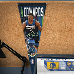 Anthony Edwards Minnesota Timberwolves WinCraft Premium NBA Pennant Taass sale