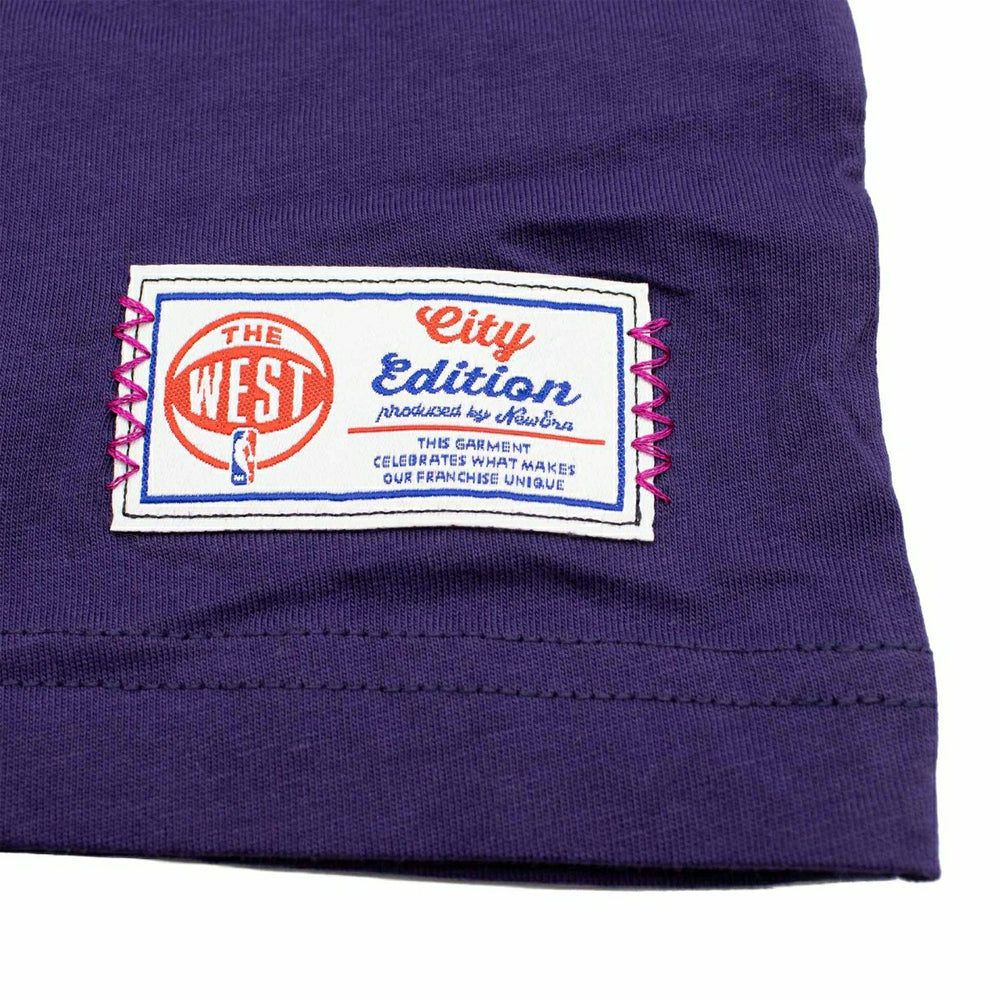 Minnesota Timberwolves 2025-26 City Edition NBA T-Shirt Purple Taass US