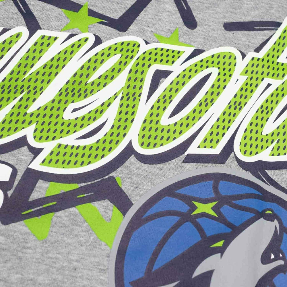 Minnesota Timberwolves Sport Classics Oversized NBA Hoodie Gray Taass sale
