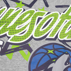 Minnesota Timberwolves Sport Classics Oversized NBA Hoodie Gray Taass sale
