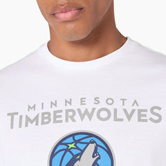 Minnesota Timberwolves Team Logo New Era NBA T-Shirt Fashion