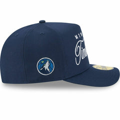Minnesota Timberwolves 2025 NBA Draft New Era 59FIFTY A-Frame Fitted Cap Navy Taass for sale