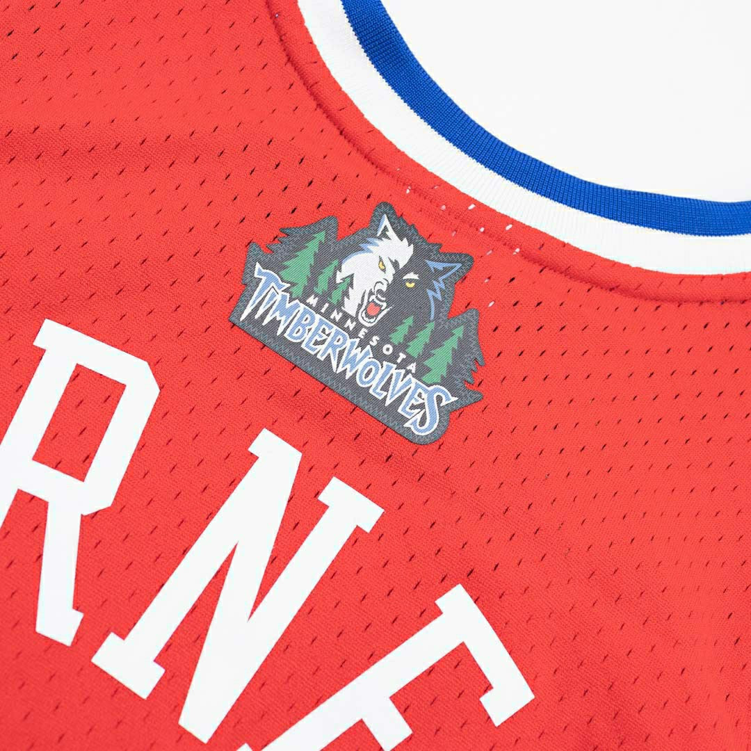 Kevin Garnett #21 2003 NBA All-Star Game Mitchell & Ness Swingman NBA Jersey Red Lifestyle