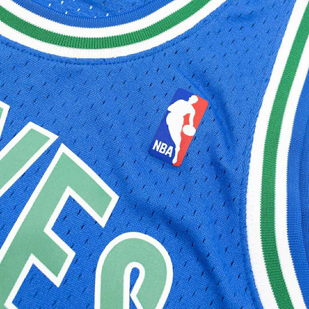 Kevin Garnett #21 Minnesota Timberwolves 1995-96 Swingman NBA Jersey Blue Taass sale