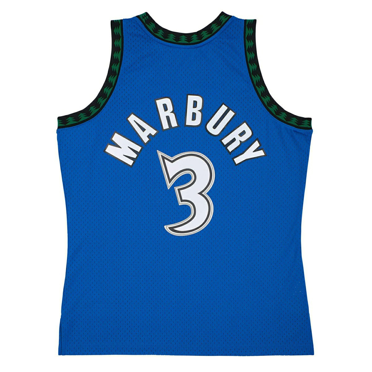 Stephon Marbury #3 Minnesota Timberwolves 1996-97 Mitchell & Ness Swingman NBA Jersey Blue Taass sale