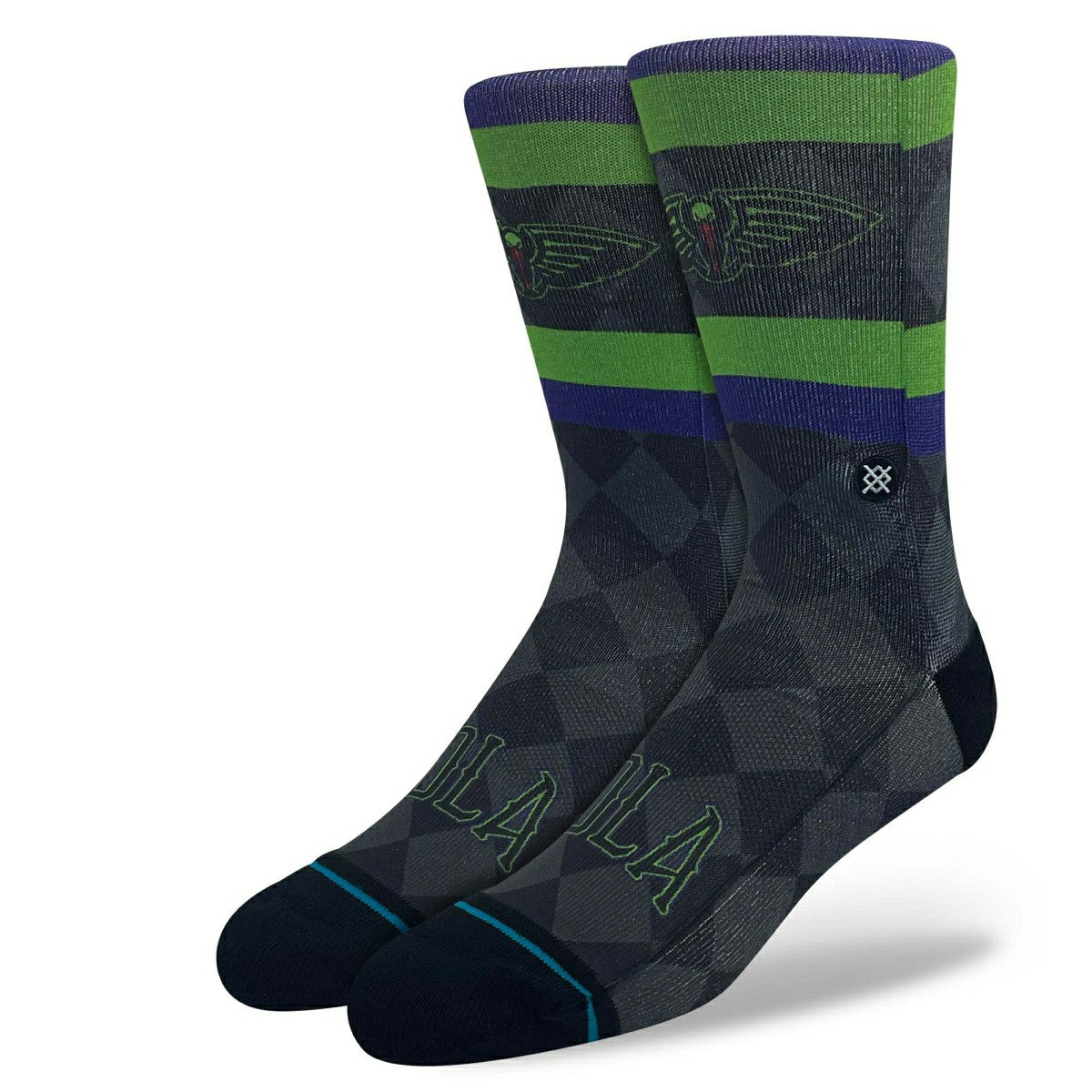 New Orleans Pelicans 2023/24 NBA City Edition Stance Crew Socks Classic