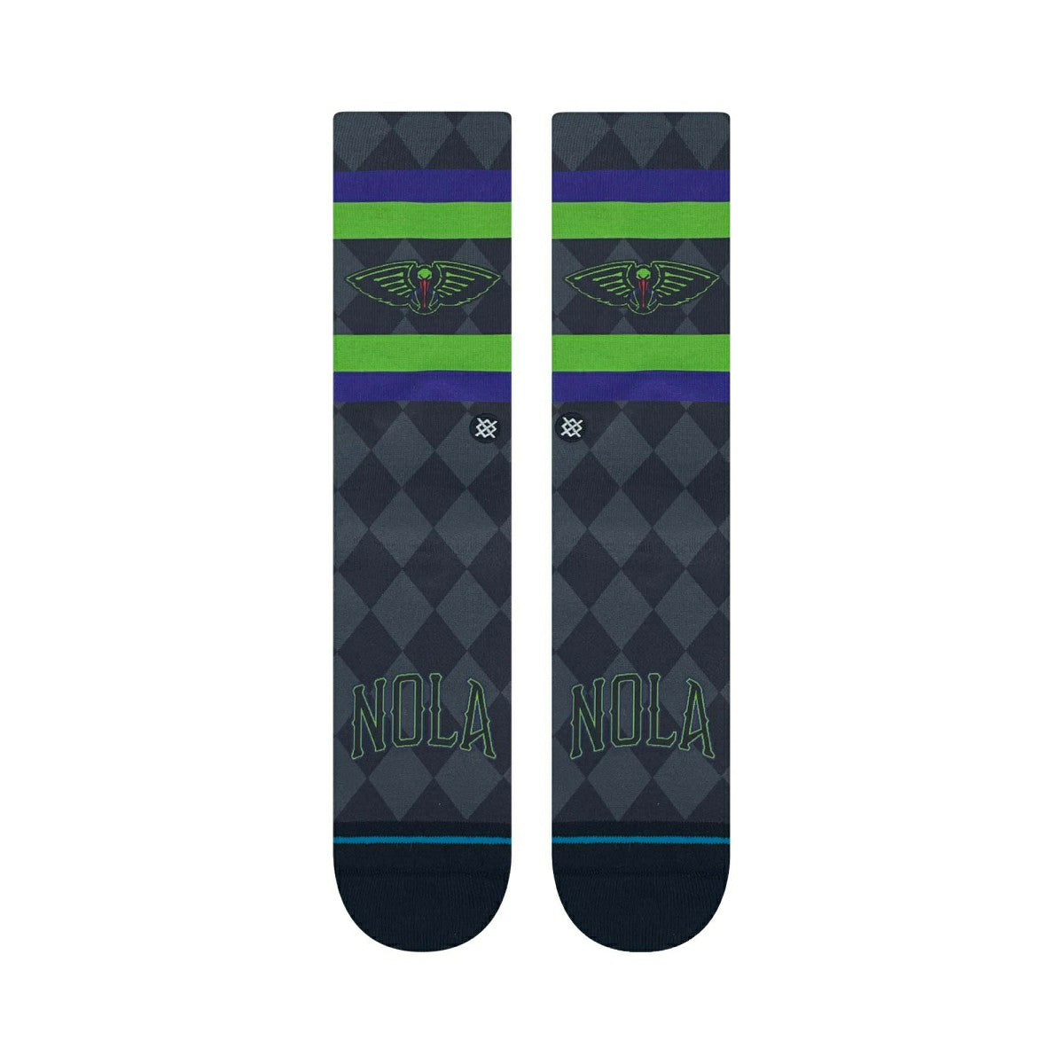 New Orleans Pelicans 2023/24 NBA City Edition Stance Crew Socks Classic