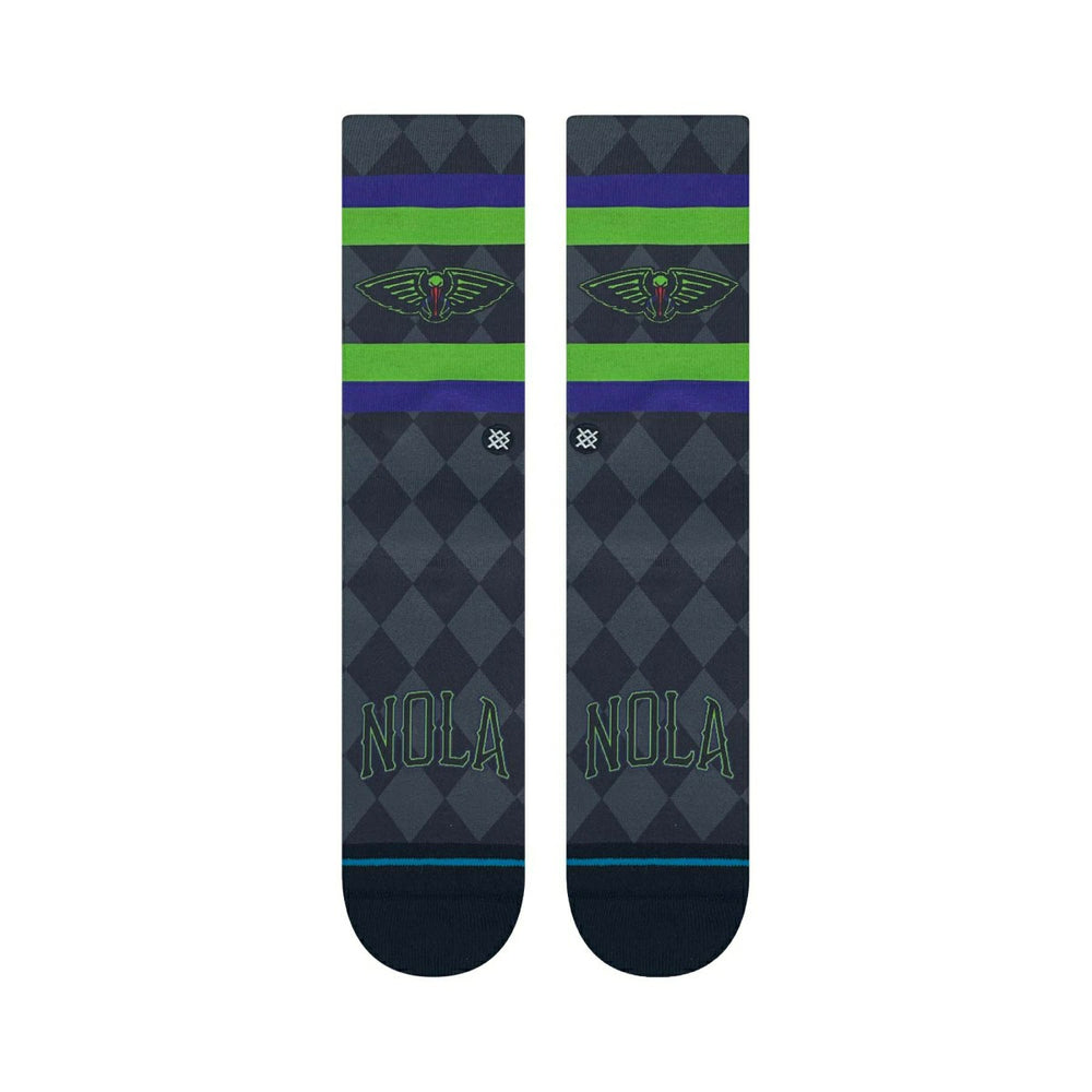 New Orleans Pelicans 2023/24 NBA City Edition Stance Crew Socks Classic