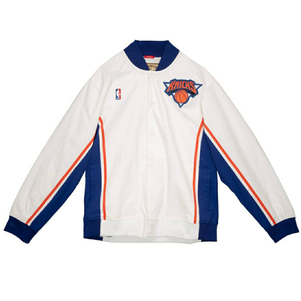 New York Knicks 1993-94 Authentic Warm Up NBA Jacket White Taass US
