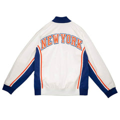 New York Knicks 1993-94 Authentic Warm Up NBA Jacket White Taass US