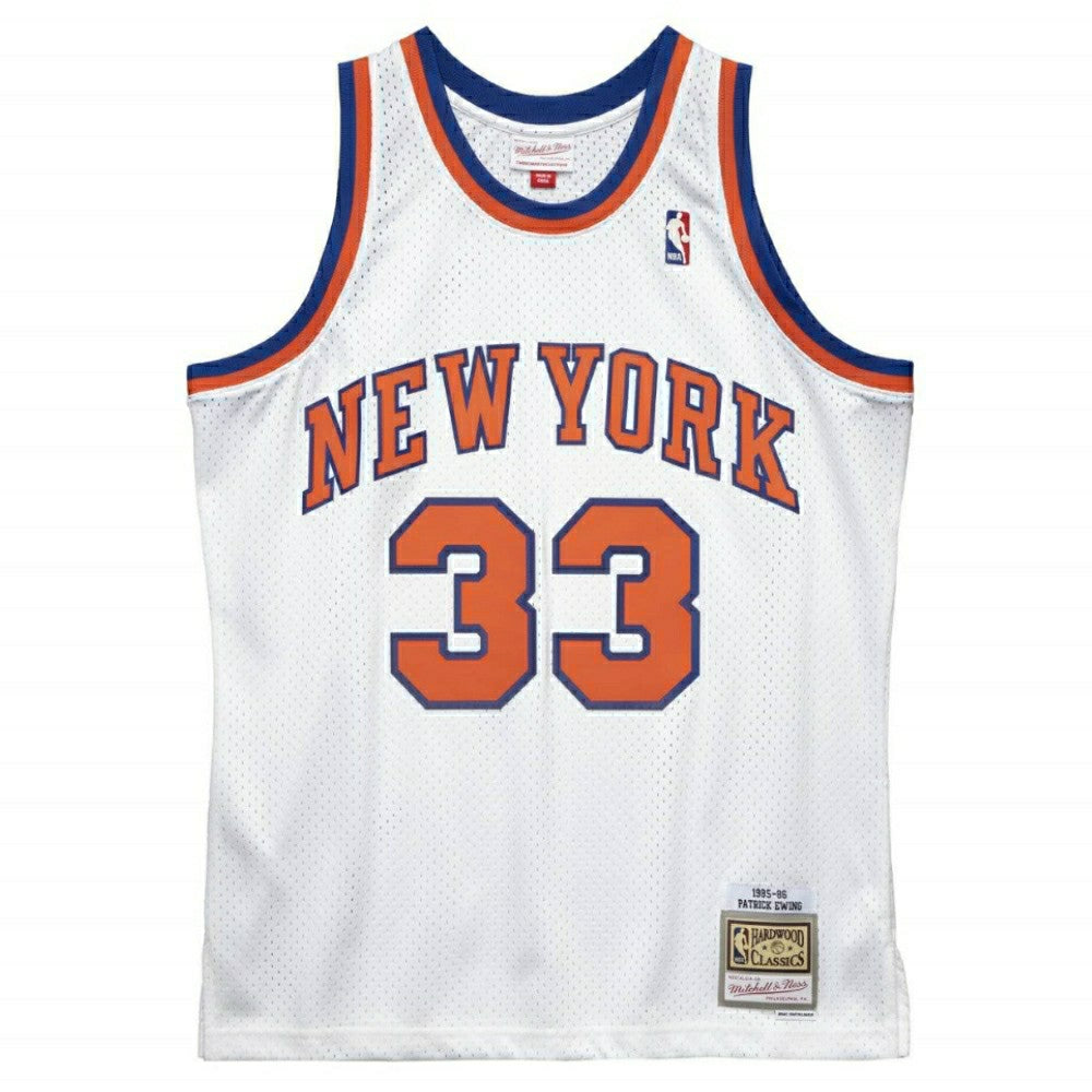 Patrick Ewing #33 New York Knicks 1985-86 Swingman NBA Jersey White Taass US