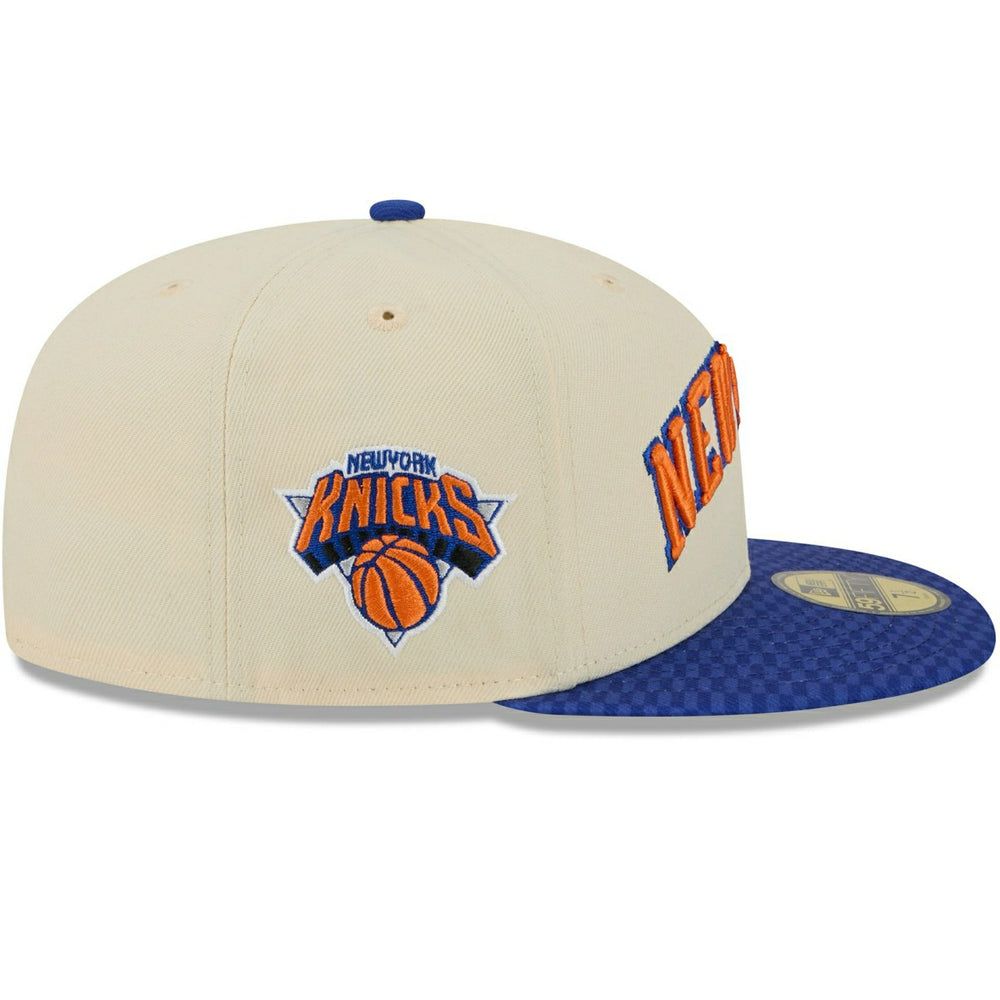 New York Knicks 2025-26 NBA City Edition 59FIFTY Fitted Cap Taass for sale