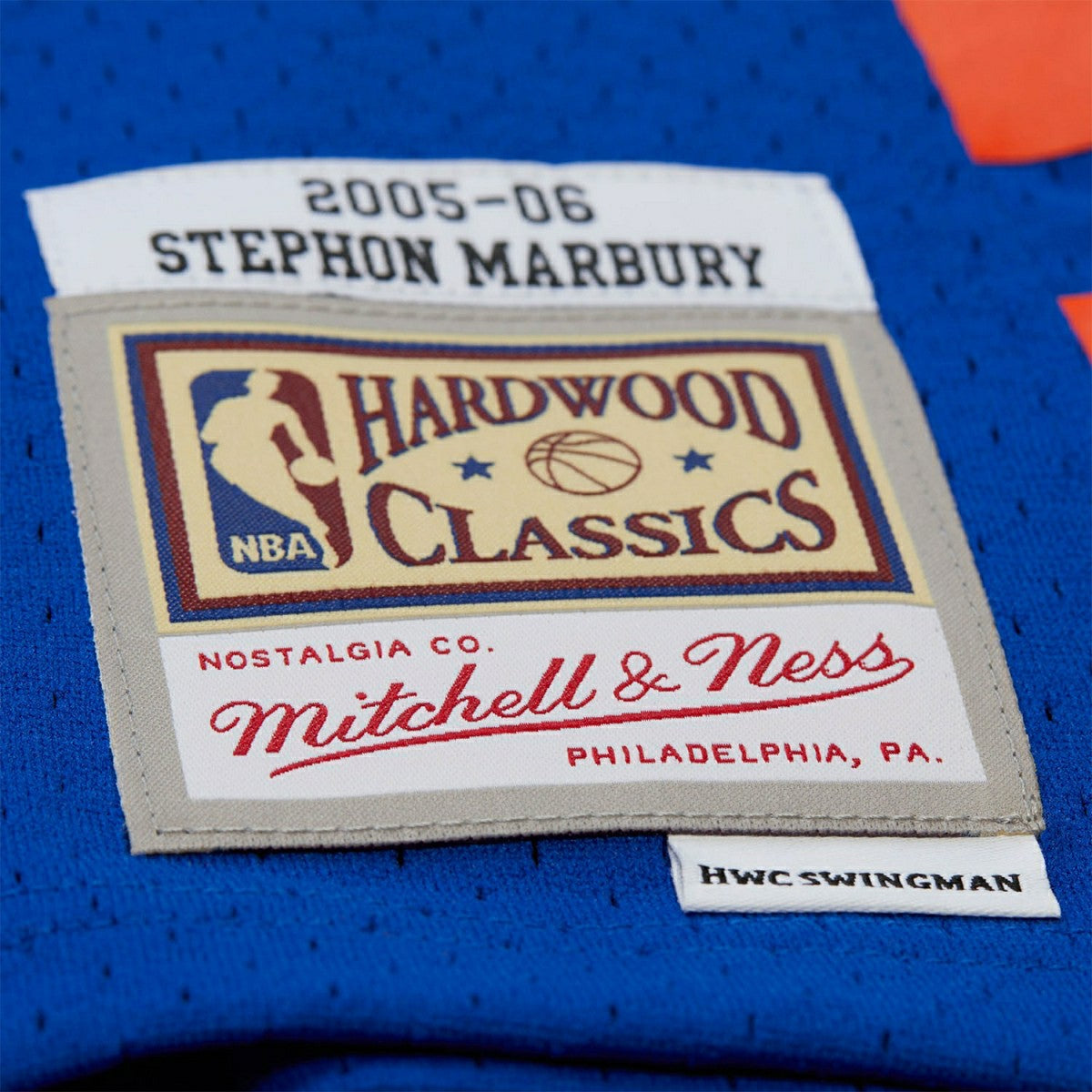 Stephon Marbury #3 New York Knicks 2005-06 Swingman NBA Jersey Blue Taass US