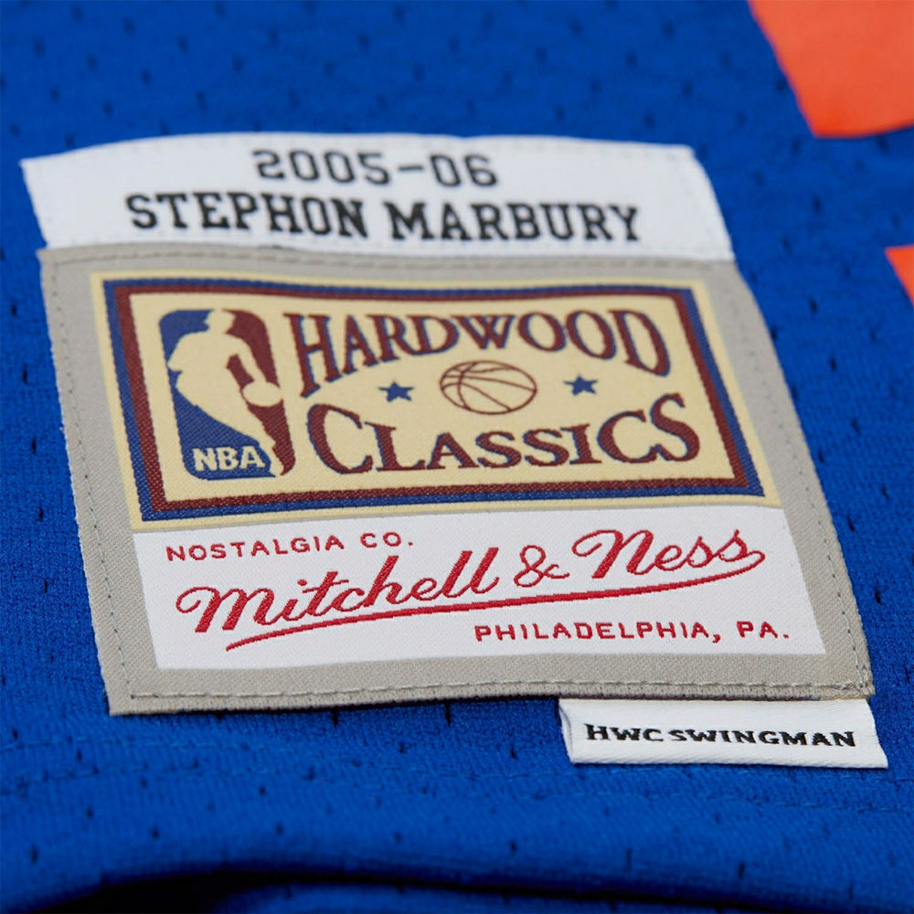 Stephon Marbury #3 New York Knicks 2005-06 Swingman NBA Jersey Blue Taass US