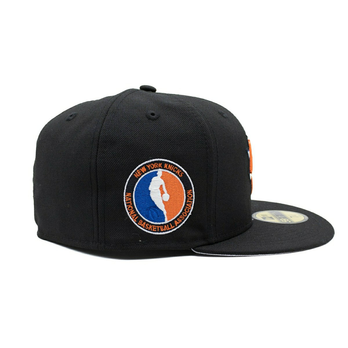 New York Knicks Statue of Liberty New Era 59FIFTY Fitted NBA Cap Blau Taass sale