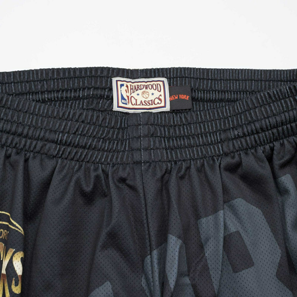 New York Knicks Big Face 4.0 Mitchell & Ness NBA Shorts Black Taass US