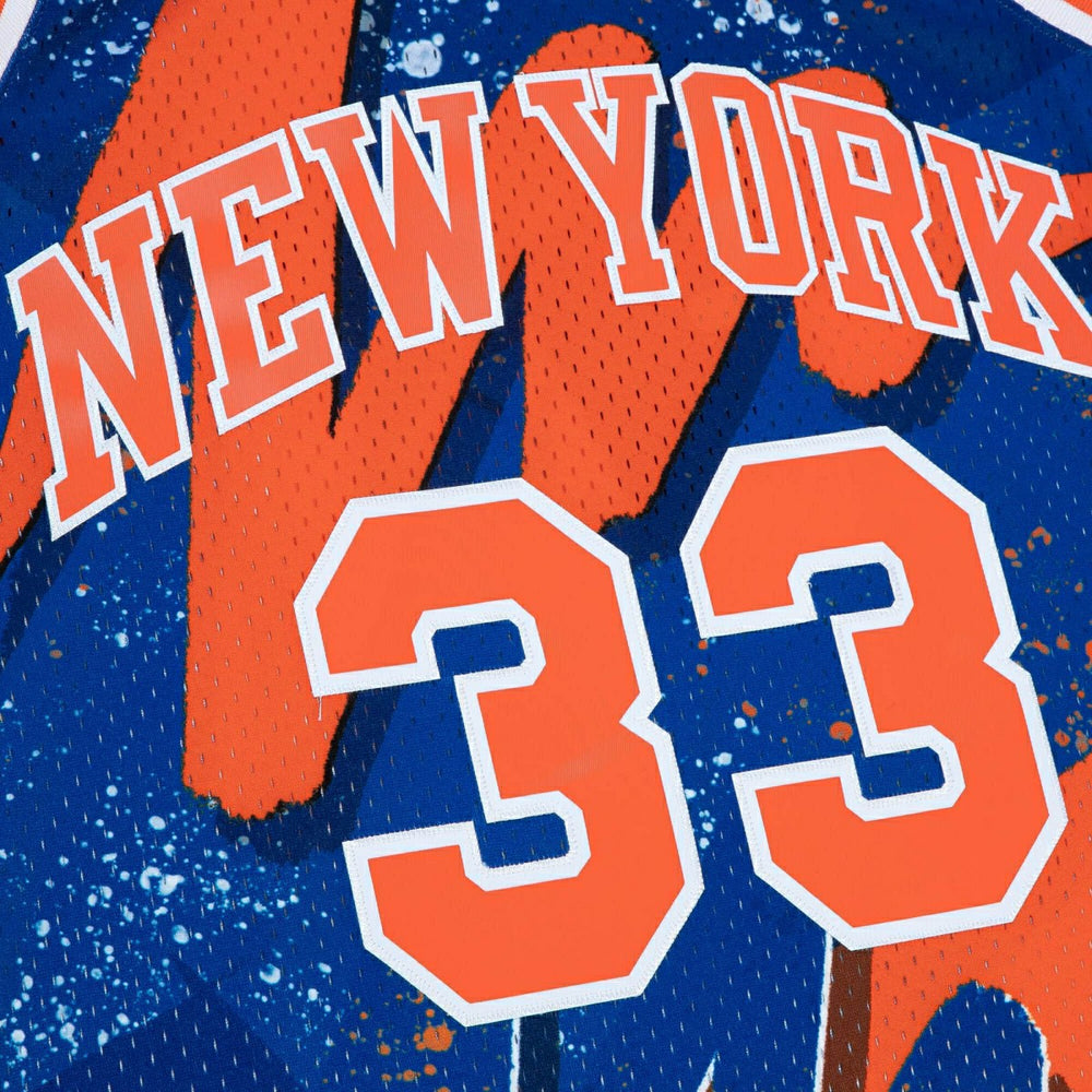 Patrick Ewing #33 New York Knicks Hyper Hoops Mitchell & Ness Swingman NBA Jersey Fashion