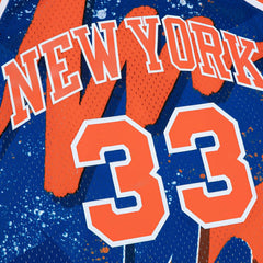 Patrick Ewing #33 New York Knicks Hyper Hoops Mitchell & Ness Swingman NBA Jersey Fashion