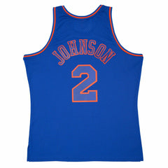 Larry Johnson #2 New York Knicks 1996-97 Mitchell & Ness Swingman NBA Jersey Alternate Taass for sale