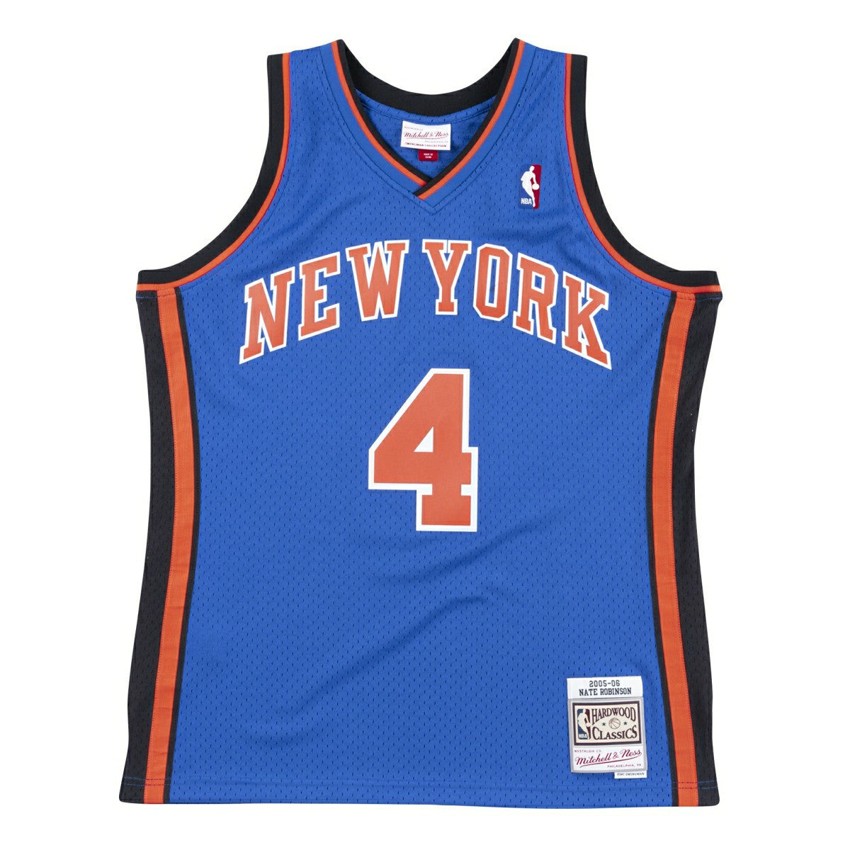 Nate Robinson #4 New York Knicks 2005-06 Swingman NBA Jersey Blue Classic