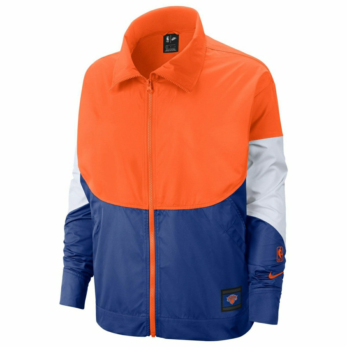 New York Knicks Courtside Snap NBA Jacket (WOMEN'S) Fashion