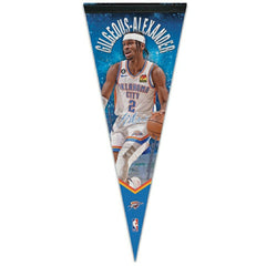 Shai Gilgeous-Alexander Oklahoma City Thunder WinCraft Premium NBA Pennant Classic