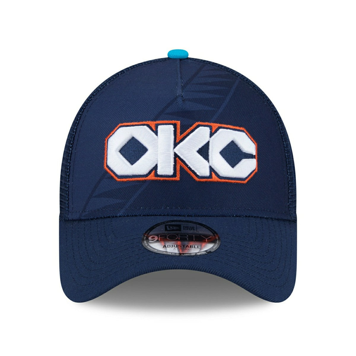 Oklahoma City Thunder 2025-26 NBA City Edition 9FORTY A-Frame Trucker Cap Fashion