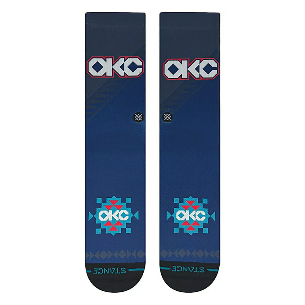 Oklahoma City Thunder 2025-26 NBA City Edition Crew Socks Lifestyle