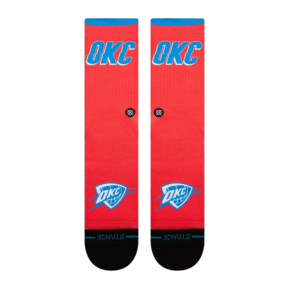 Oklahoma City Thunder 2025-26 NBA Statement Edition Crew Socks Taass sale