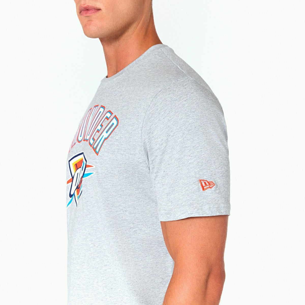 Oklahoma City Thunder Team Logo New Era NBA T-Shirt Taass US