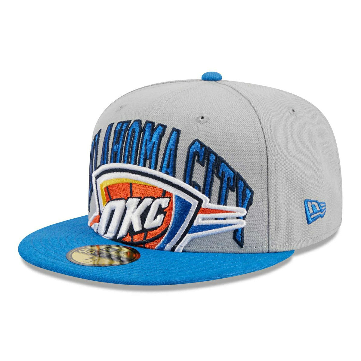 Oklahoma City Thunder 2023 NBA Tip-Off New Era 59FIFTY Fitted Cap Taass US