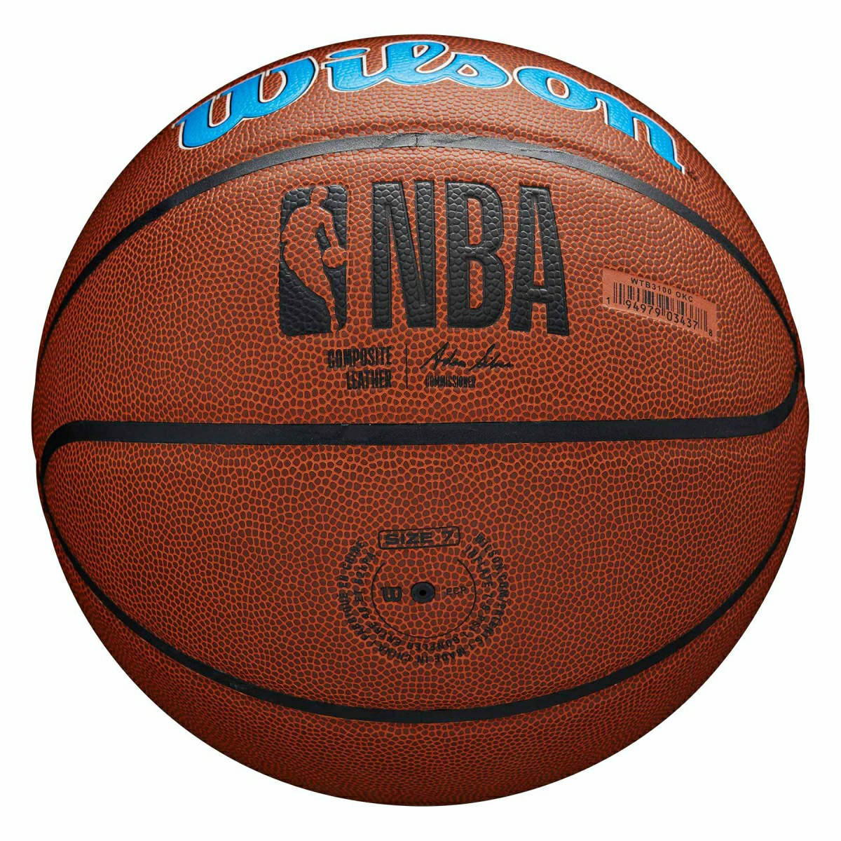 Oklahoma City Thunder Wilson Team Alliance Basketball (Size 7) Lifestyle