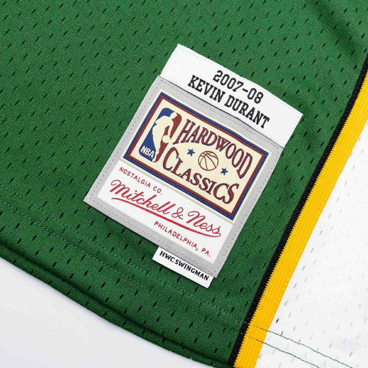 Kevin Durant #35 Seattle SuperSonics 2007-08 Swingman NBA Jersey Green Taass US