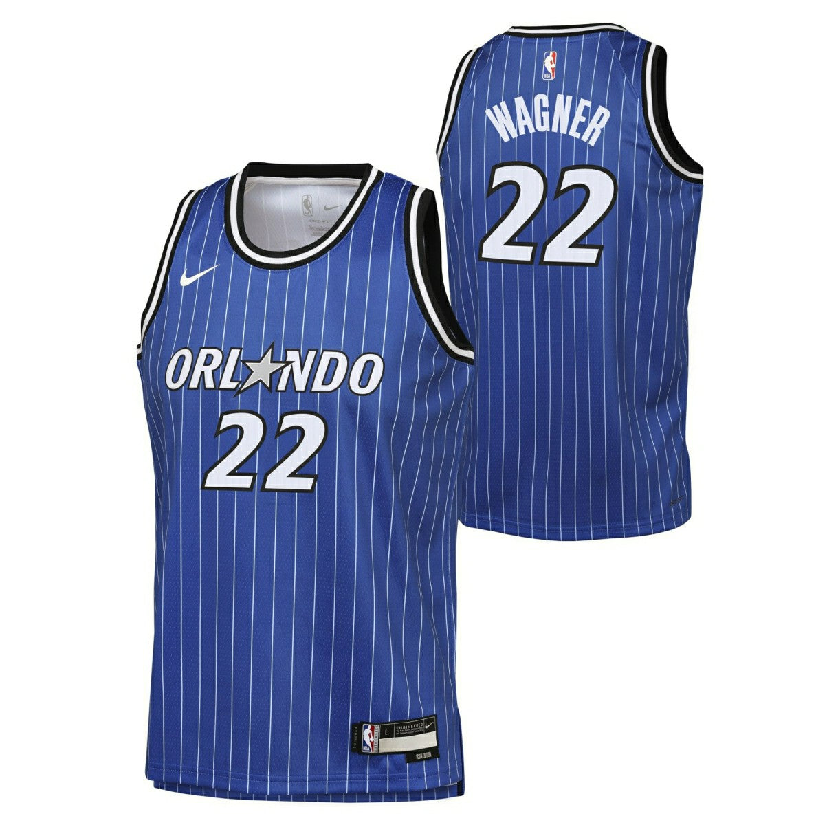 Franz Wagner #22 Orlando Magic Icon Swingman NBA Jersey Blue (YOUTH) Classic