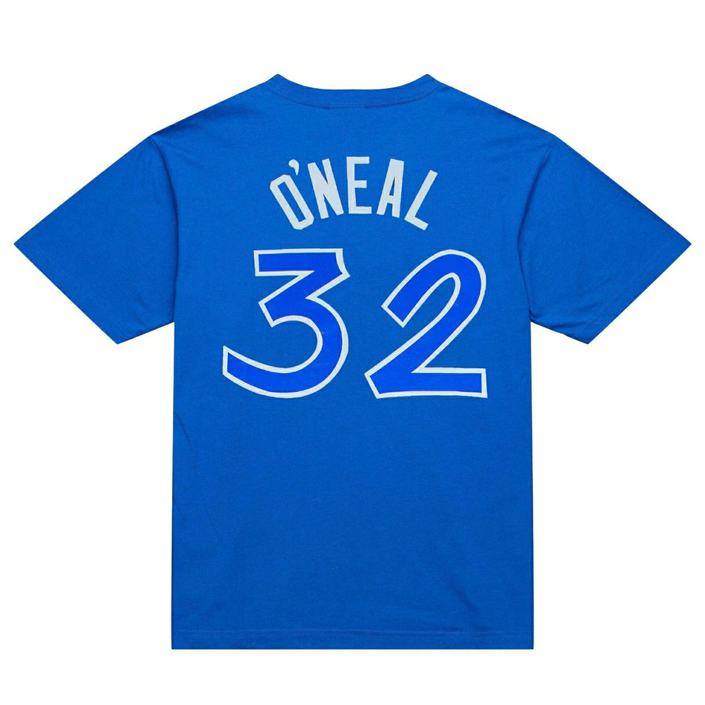 Shaquille O'Neal #32 Orlando Magic Player NBA T-Shirt Blue Lifestyle