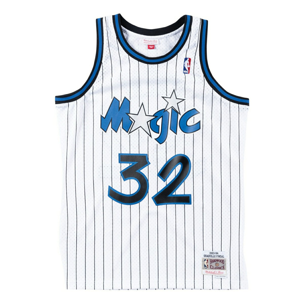 Shaq O'Neal #32 Orlando Magic 1993-94 Mitchell & Ness Swingman NBA Jersey White Fashion