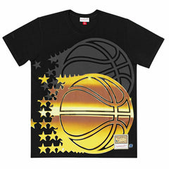Orlando Magic Big Face 4.0 Heavyweight Mitchell & Ness NBA T-Shirt Black Taass US