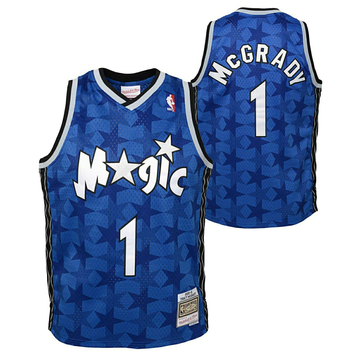 Tracy McGrady #1 Orlando Magic 2000-01 Youth Swingman NBA Jersey Blue (YOUTH) Taass sale