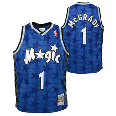 Tracy McGrady #1 Orlando Magic 2000-01 Youth Swingman NBA Jersey Blue (YOUTH) Taass sale