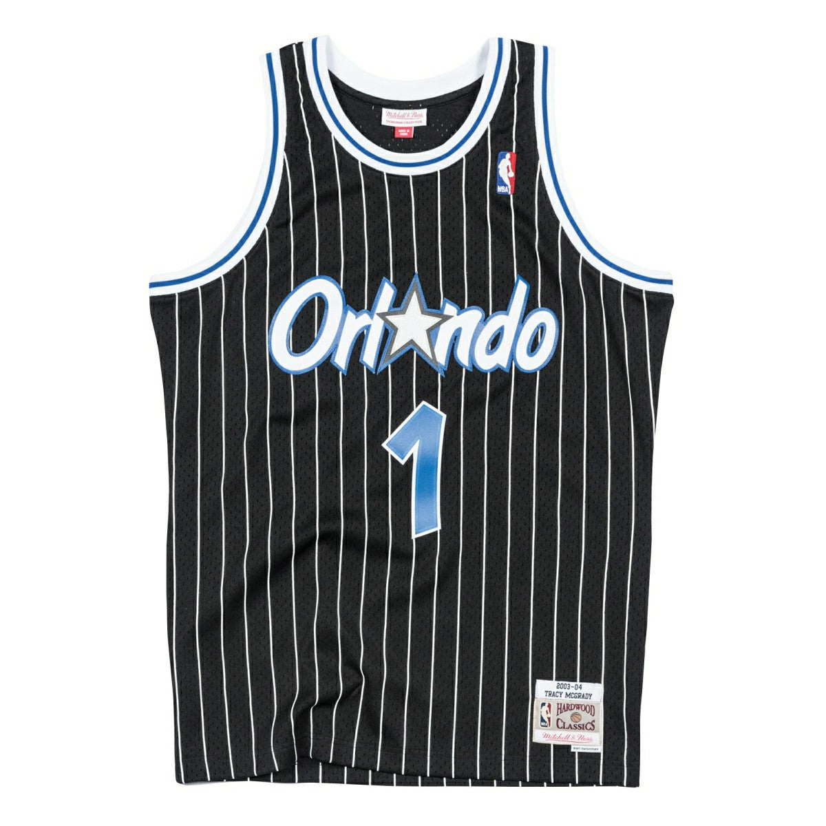 Tracy McGrady #1 Orlando Magic 2003-04 Swingman NBA Jersey Black Fashion