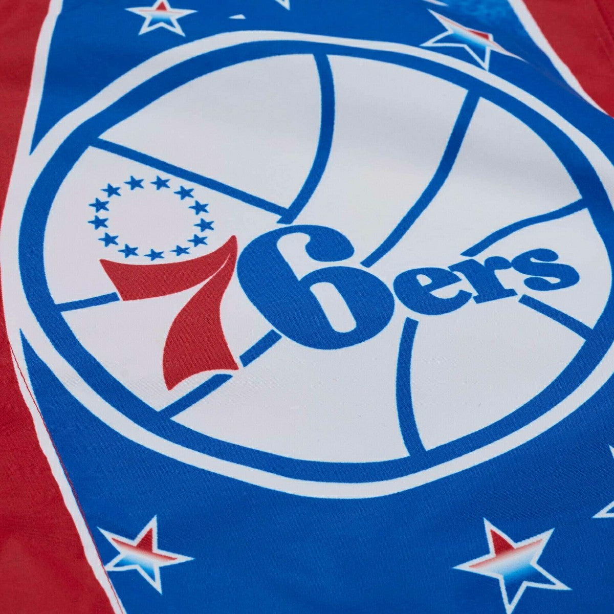 Philadelphia 76ers 1993-94 Authentic Warm Up NBA Jacket Red Taass sale