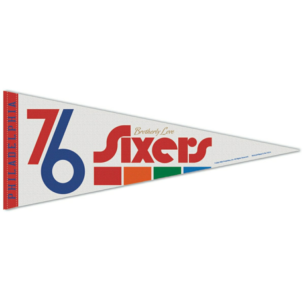 Philadelphia 76ers City Edition Premium NBA Pennant Lifestyle
