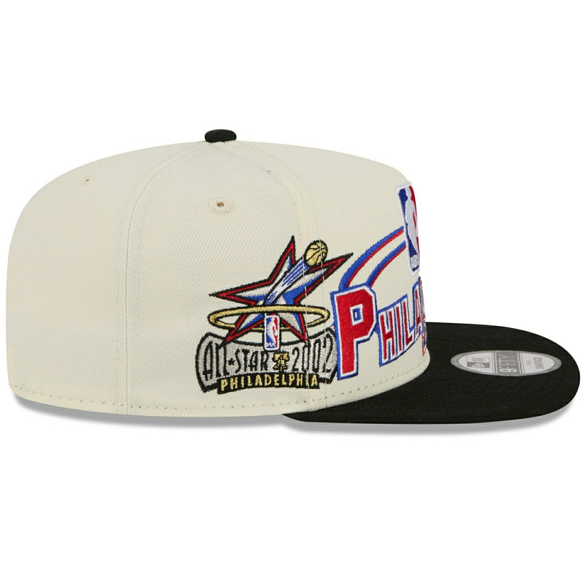 2002 NBA All-Star Game Philadelphia 9FIFTY A-Frame Snapback Cap Classic