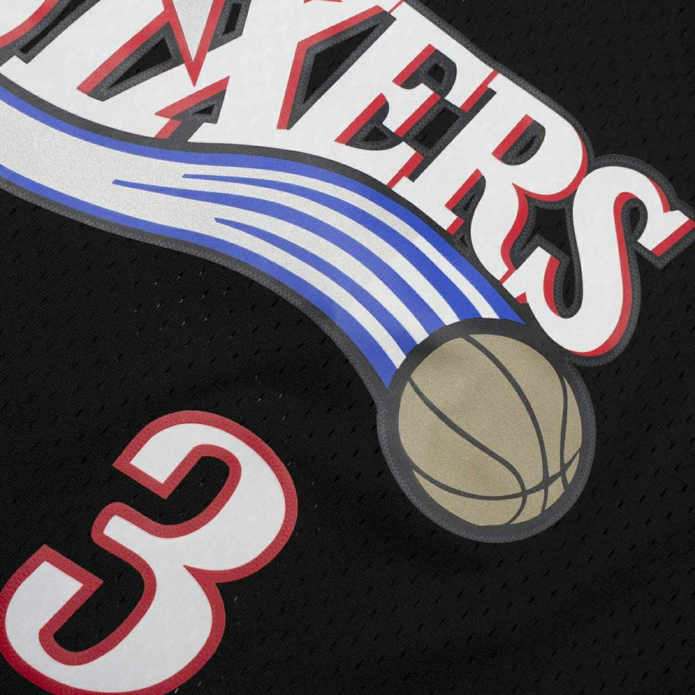 Allen Iverson #3 Philadelphia 76ers 2000-01 Swingman NBA Jersey Black Lifestyle