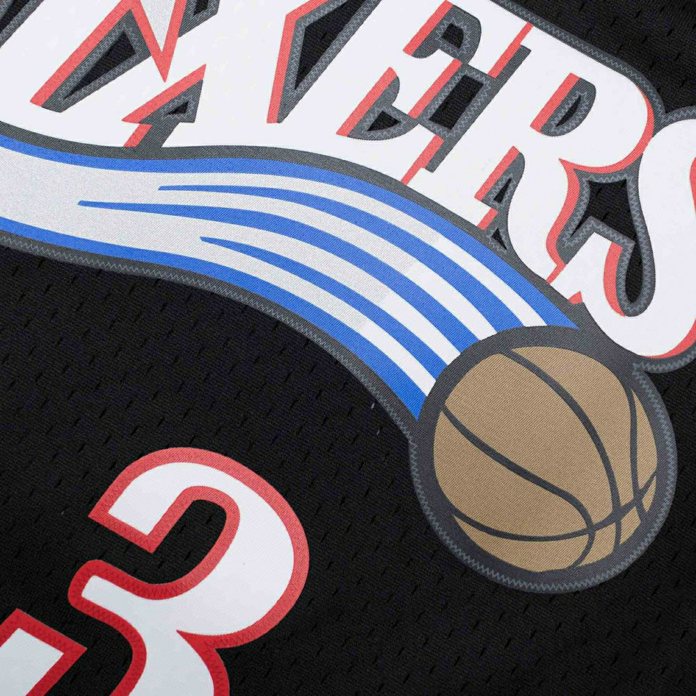 Allen Iverson #3 Philadelphia 76ers 2006 Barcelona Mitchell & Ness Swingman NBA Jersey Classic