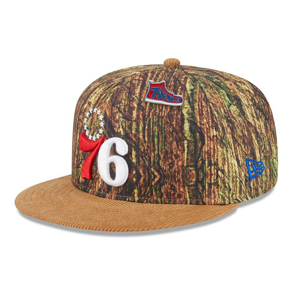 Philadelphia 76ers 2025 NBA All-Star Game Forrest Camo 9FIFTY Snapback Cap Taass for sale